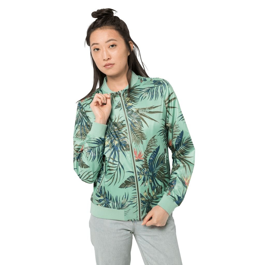 Jack Wolfskin TROPICAL BLOUSON Vestes Femme Vert Clair - TLRSEMV-84